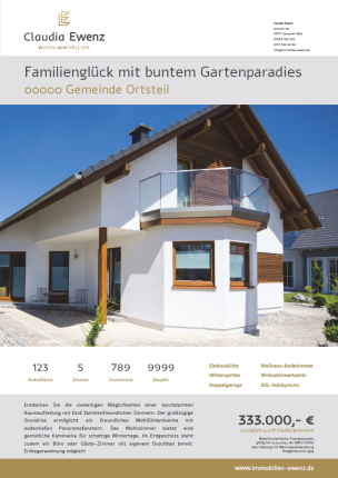 Werbeagentur Immobilienmakler Immobilienmarketing Broschüren Prospekte Exposé